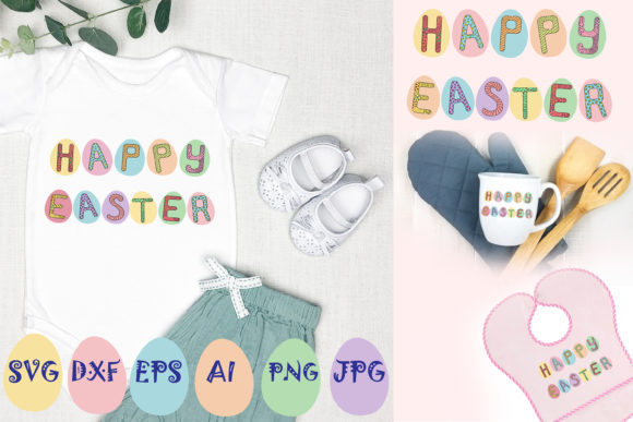 Happy Easter, Easter Eggs Graphics