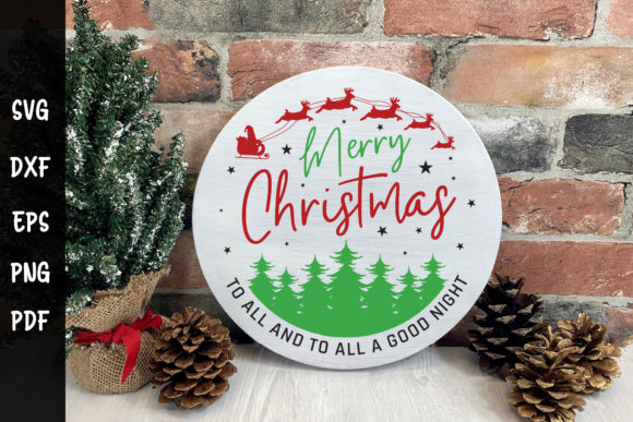 Merry Christmas to All – Christmas SVG Graphics for Crafts