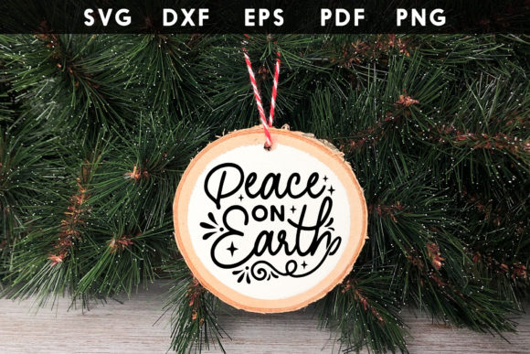 Peace on Earth SVG: Crafts & Graphics for Holiday Sellers
