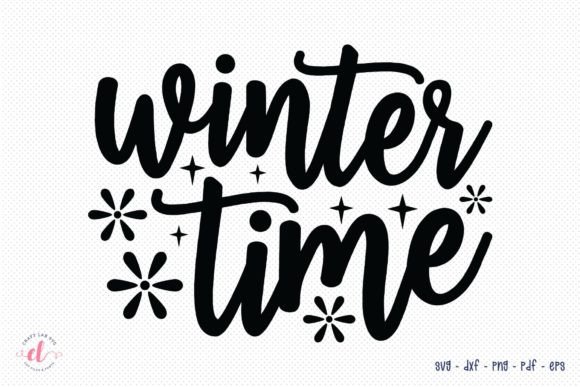 Winter Time SVG Graphics for Crafts